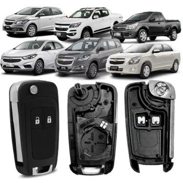 Imagem de Capa / Carcaça Chave Canivete do Chevrolet Onix, Cruze, Cobalt e Sonic