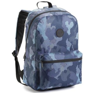 Imagem de Mochila Costas Juvenil Masculina Escolar Passeio Resistente - Denlex