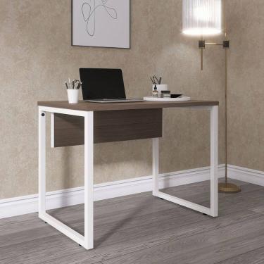 Imagem de Mesa Madeira 73,5cm X 90cm X 60cm P25 Walnut/Branco