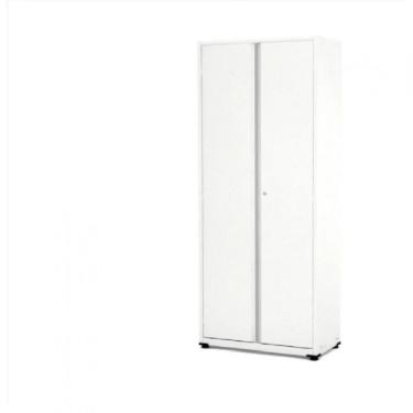 Imagem de Armário 2 Portas 4 Prateleiras Aço Ap402Sl Pandin Móveis Branco