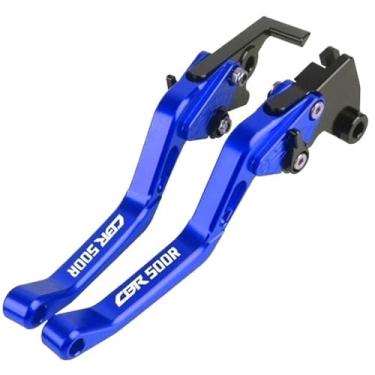 Imagem de Alavancas de freio e embreagem ajustáveis ​​para motocicletas, peça de reposição, alavanca de manopla, acessórios para alavanca de freio e embreagem, para CBR500R CB500FX 2013-2018