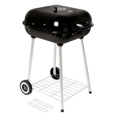 Imagem de Churrasqueira A Bafo Barbacoa Portátil Mor 87cm Preto