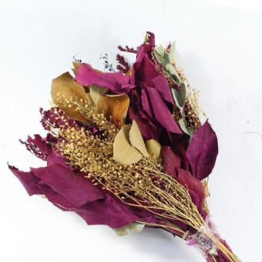 Imagem de Planta Seca Buquê Variado Semente Pink 40cm - Pense Flores