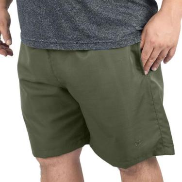 Imagem de Short Bermuda Tactel Extra Grande Plus Size Praia reforçado - BUTU BIR