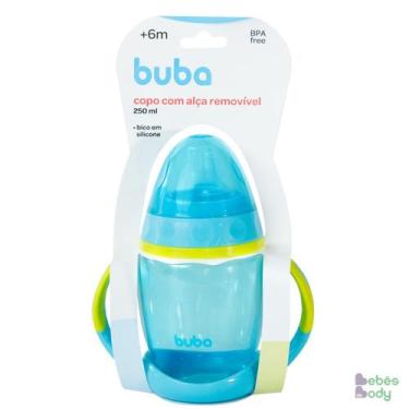 Imagem de Copo Treinamento Bebê Infantil Alça Removivel 6 Meses Buba Copinho Tra