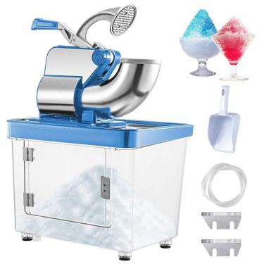 Imagem de VEVOR Máquina de Raspadinha Profissional, Produz 199 kg, H, 300W, 110V, Azul