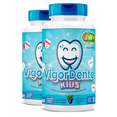 Imagem de Kit 2 Vigordente Kids 60 comprimidos Unilife