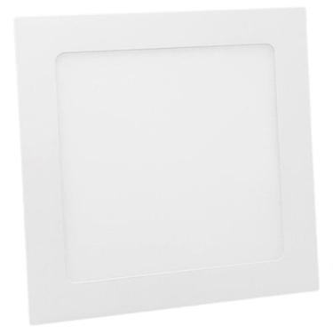 Imagem de Luminária Painel Led Embutir 16.8Cm Quadrado 12W Frio Bivolt - GALAXY
