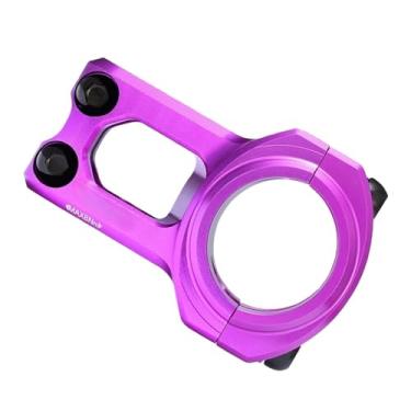 Imagem de Mesa para MTB (Mountain Bike Road Bike) 31,8mm 35mm para Downhill, 0 Graus, 35mm de Comprimento, Acessórios para Ciclismo XC AM(318purple Ti screw)