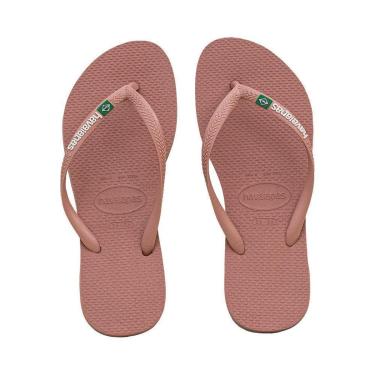 Imagem de Chinelo Rosa Crocus Brasil | Havaianas-Feminino