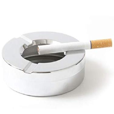 Imagem de Cinzeiro Prova De Vento Portátil com Tampa De Aço - Fx