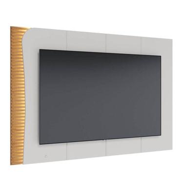 Imagem de Painel Suspenso Para Tv Amalfi Off White Matte Freijó - Colibri