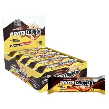 Imagem de PROTO CRUNCH BAR 10 BARRAS 60G NUTRATA-Unissex