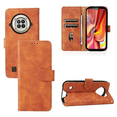 Imagem de For S96 Pro Skin Feel Magnetic Buckle Texture PU Phone Case