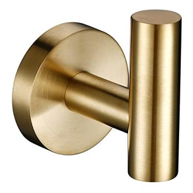 Imagem de Pistola de aço inoxidável cinza preto polido cromado ouro escovado gancho gancho barra de toalha suporte de papel acessórios de banheiro, gancho BG