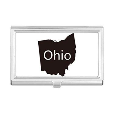 Imagem de Carteira de bolso com contorno do mapa dos EUA Ohio America