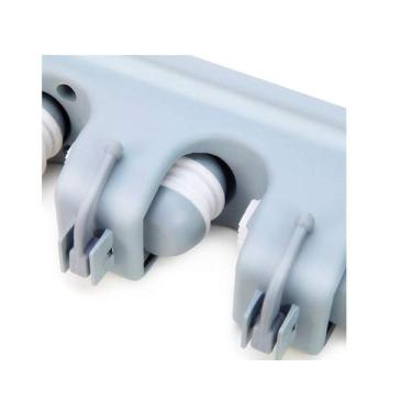 Imagem de Suporte Parede Multiuso Organizador Rodo Vassoura 5 Posições - OCCY