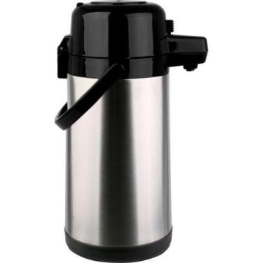 Imagem de Garrafa Térmica Aço Inox Pressão Trix 1,9 L Termopro