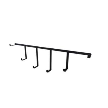 Imagem de Cabideiro de Porta e Parede de Metal com Quatro Ganchos Cabide de Pare