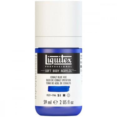 Imagem de Tinta Acrílica Liquitex Soft Body 59ml S1 381 Cobalt Blue Hue