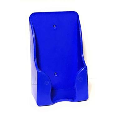 Imagem de LBH Market Suporte de bloco de sal mineral pequeno de plástico de 1,8 kg com fixadores (azul)