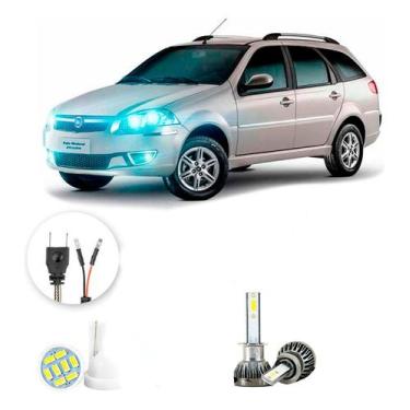 Imagem de Ultra Led Nano 22000lm Fiat Palio Weekend 2005-2008 Milha - LUXLED y3,
