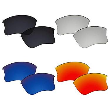 Imagem de Galvanic Lentes de substituição para óculos de sol Oakley Flak Jacket XLJ | Flak Jacket XLJ Asian Fit – Pacote P01