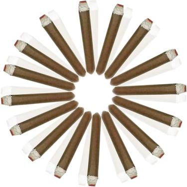 Imagem de CLESEN Puff Cigar 4.5 Inch(12 Pack),That Blow Smoke,Durable ，Realistic,Ideal for Themed Parties,Prop for Prank, Halloween Costume, Movie, Or Theater Play Tricky Fun Gag Cool Toy,