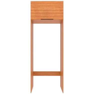 Imagem de Armário De Geladeira Bartira Cristal Mdp 15mm Com 1 Porta Lâmina Mel