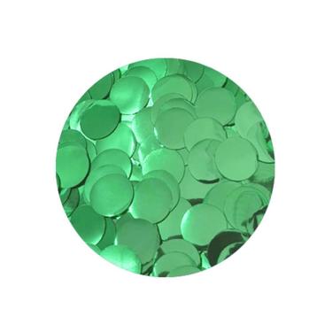 Imagem de Confete Metalizado Para Balão Redondo Verde - 100g