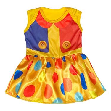 Imagem de Fantasia Palhacinha Baby Feminina Tamanho Gg