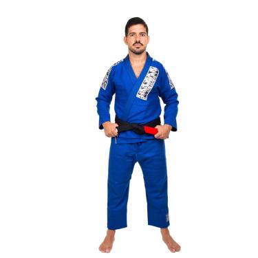 Imagem de Kimono Trançado Light Jiu Jitsu, Haganah, Azul, A3