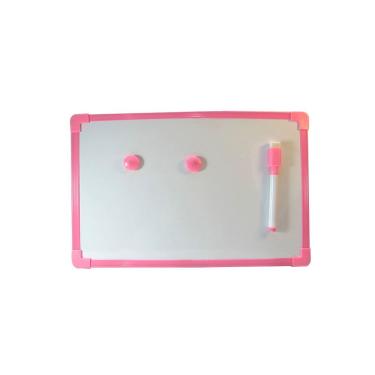 Imagem de Lousa Magnética De Plástico Com Caneta E Apagador 25X35cm