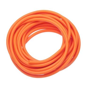 Imagem de PATIKIL Tubo de borracha de 4 m, 1/8" (3 mm) ID 1/10.2 cm (6 mm) OD Tubo de borracha de látex natural de vinil Sling Shot Tubo elástico Mangueira macia para exercícios de alongamento laboratório