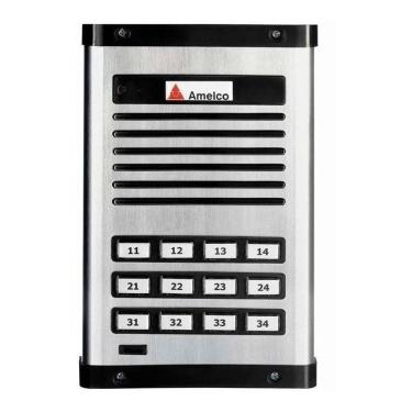 Imagem de Porteiro Eletronico Coletivo 12 Pontos Amelco Am-Ppr12