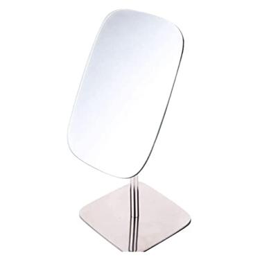Imagem de AKALNNB Espelho de maquiagem, espelho de mesa, espelho de princesa, mesa de espelho de penteadeira, espelho de penteadeira, dormitório