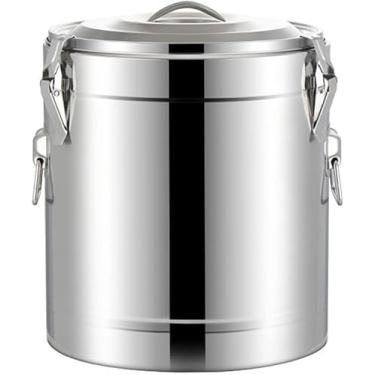 Imagem de Caldeira De Água Para Urna De Catering, Tampa De Aço Inoxidável Para Urna De Chá De Água Quente, Portátil Com Alça De Transporte Grande, 10L