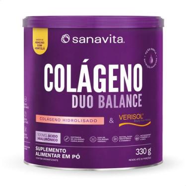 Imagem de Colágeno Duo Balance Verisol Sanavita Abacaxi Com Hortelã 330g