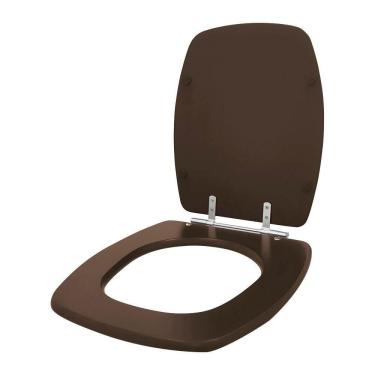 Imagem de Assento Sanitário Stylus Marrom Café Para Vaso Celite