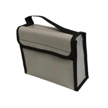 Imagem de Almencla Bolsa protetora para armazenamento de bateria, capa de transporte para power bank e aeromodelos, L