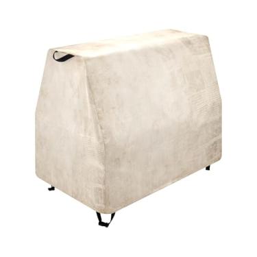 Imagem de Qilmy Old Newspaper Textures Kids Water Table Cover, Duty Waterproof Patio Table Covers for Outdoor Toddler Splash Tables, UV Resistant & Dustproof Play Table Protector, Cover Only