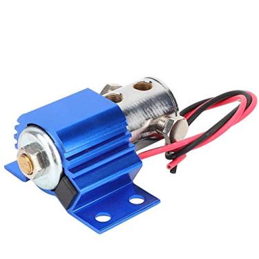 Imagem de Cryfokt de Bloqueio de Linha de Freio Elétrico Aço Inoxidável Azul de para Sistemas Elétricos de 12-16 Volts, Freios Dianteiros e Traseiros Sincronizados, Suporte de Colina para Corridas de