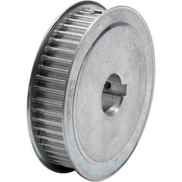 Imagem de Polia Dentada Durável De 1pc Htd5m 60t, Furo 14/19/20mm Com Largura Da Chaveta 16mm Polia De Correia Cronometrando De 60 Dentes, Width16mm, Bore 22mm Key 6x2.8