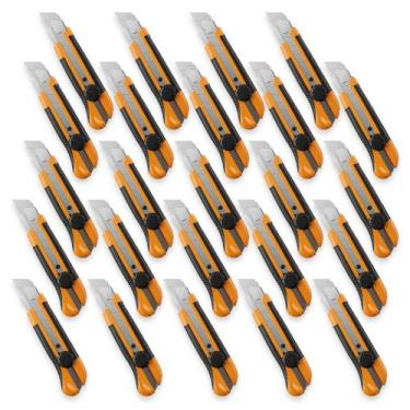 Imagem de Estilete Profissional Seller EX-1100 Extra Pesado Lâmina 25mm - Kit co