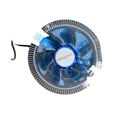 Imagem de Cooler De Ar Para CPU Intel AMD 3PIN 90MM Para LGA 1366 1155 1150 1151