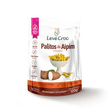 Imagem de Kit com 6 Palitos Veganos 120g Snack Crocante Leve Croc Sabores:Linhaç