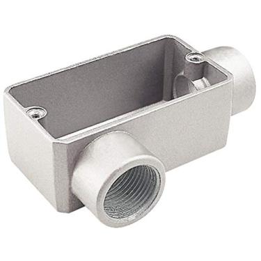 Imagem de Condulete fixo 2.1/2" tipo"LR" - com tampa/rosca BSP/sem pintura Tramontina