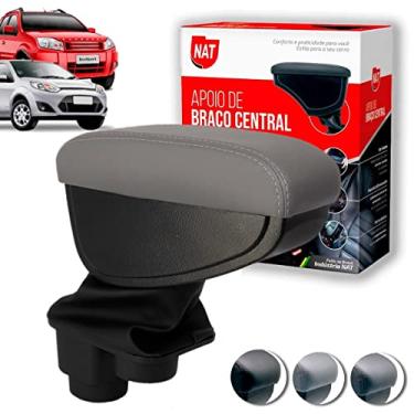 Imagem de Apoio De Braço Fiesta 2011 a 2014 EcoSport 2010 a 2012 Cinza Com Linha Cinza