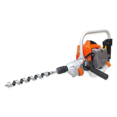 Imagem de Furadeira a Gasolina Profissional VF500 2 Tempos 0,9HP Vulcan Trent Laranja