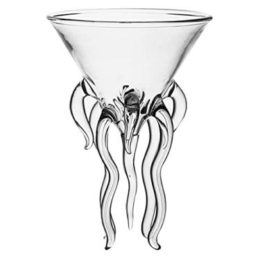 Imagem de Cabilock Taças de vinho criativas, polvo, martini, coquetéis, taças de cristal, presentes para inauguração de casa, casamento, aniversário, celebrações